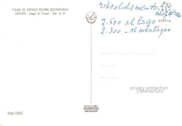 Lenno Lago di Como Casa di Riposo Suore Adoratrici – Bild 2
