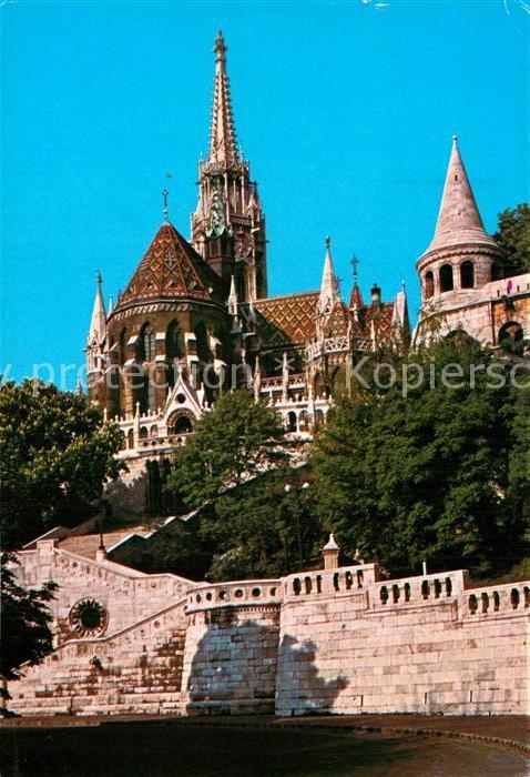 Budapest Matyas templom a Halaszbastyaval Matthi