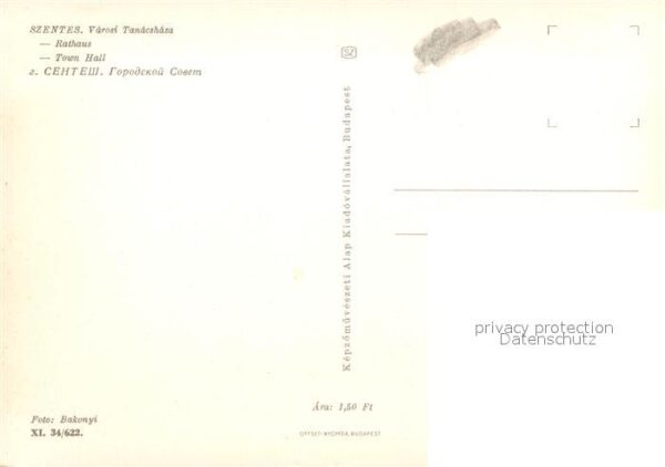 Szentes Varosi Tanacshaza Rathaus – Bild 2