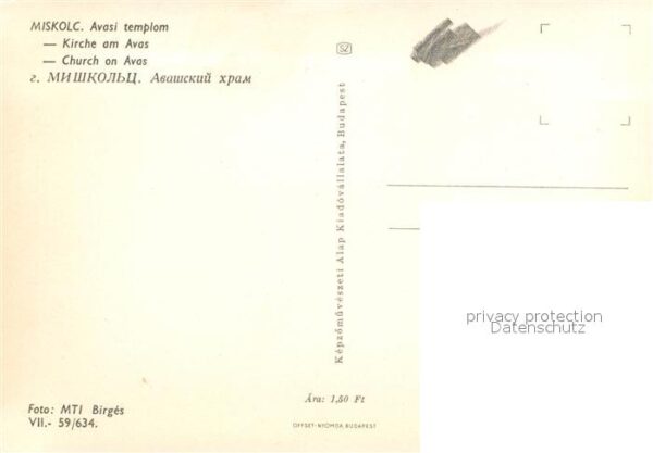 Miskolc Avasi templom Kirche am Avas – Bild 2