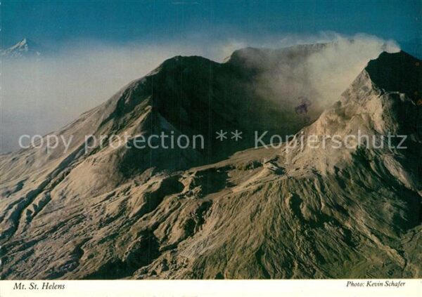 Mount Saint Helens Open crater on North side of the mounta
