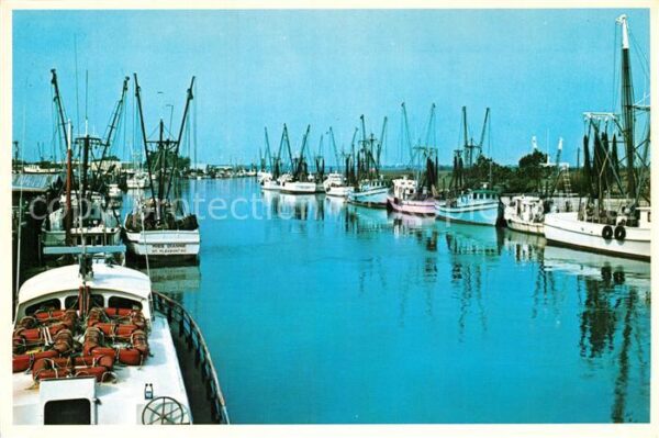 Mount Pleasant South Carolina Shem Creek Harbour Fishing Boats