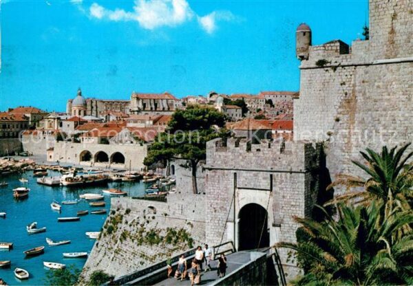 Dubrovnik Ragusa Hafen Festung Altstadt