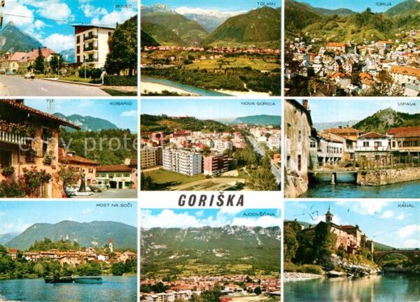 Nova Gorica Städte in der Region Goriska