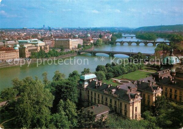 Praha Prahy Prague Moldau Brücken