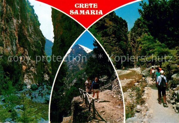 Kreta Crete Samaria Schlucht