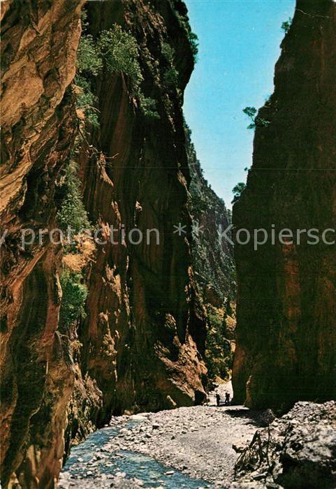 Kreta Crete Samaria Schlucht