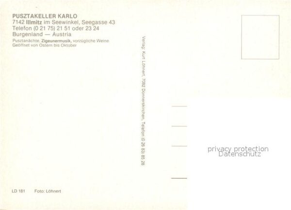 Illmitz Pusztakeller Karlo Grillplatz – Bild 2