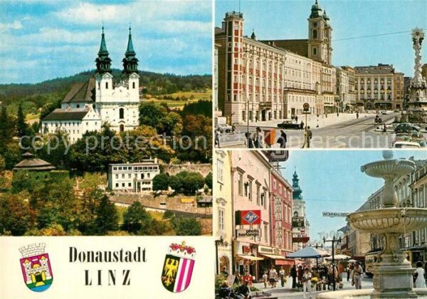 Linz Donau Pöstlingberg Basilika Hauptplatz Pestsä