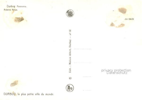 Durbuy Panorama de la plus petite ville du mon – Bild 2