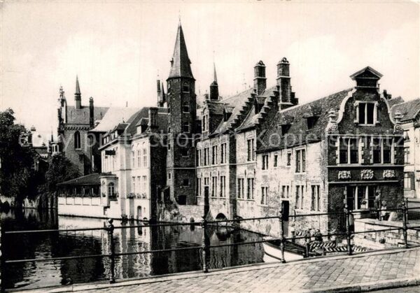 Bruges BRUGGE Belgie Quai du Rosaire