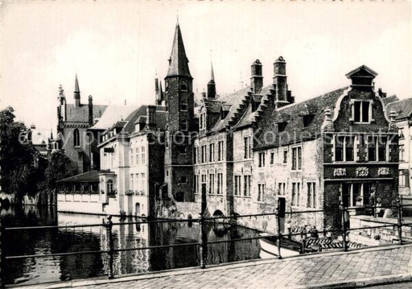 Bruges BRUGGE Belgie Quai du Rosaire