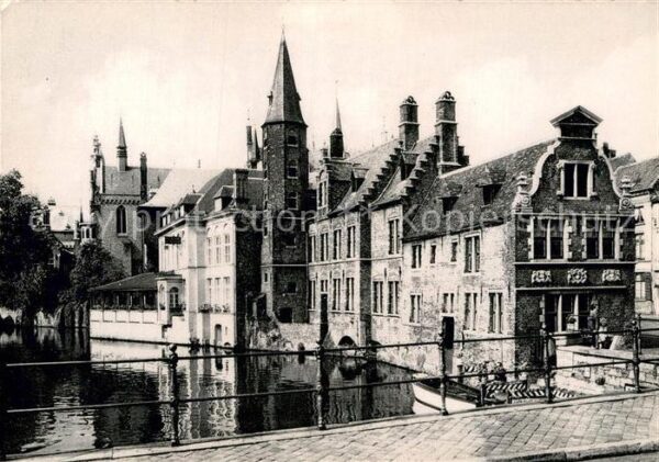 Bruges BRUGGE Belgie Quai du Rosaire