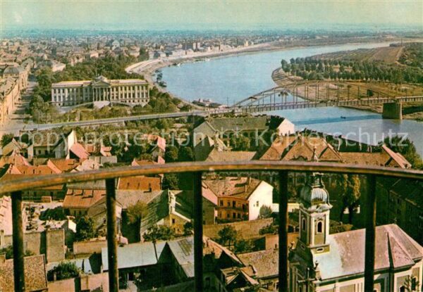 Szeged Stadtpanorama mit Theiss