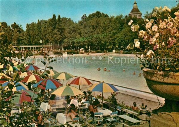 Budapest Palatinus strand Strandbad