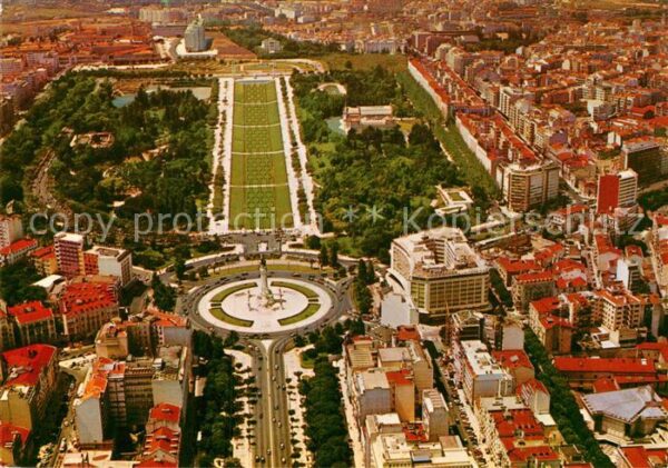 Lisboa Parque Eduardo VII e Avenida da Liberda