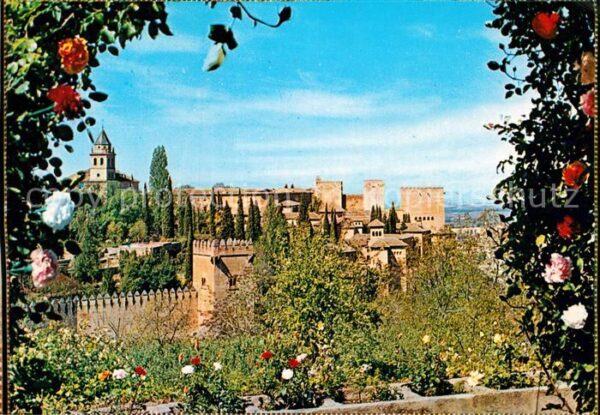 Granada Andalucia Vista de la Alhambra