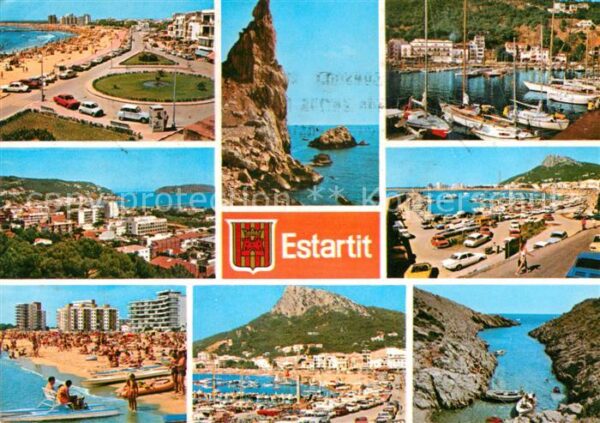 Estartit Uferstrasse Küste Hafen Strand Bucht