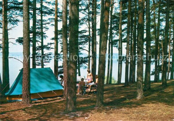 Swornegacie Na biwaku Camping am See