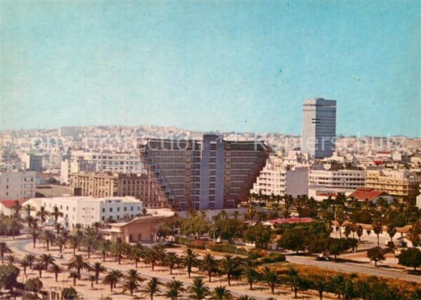 Tunis Ville européenne et Hotel Du Lac