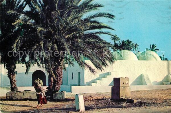 Jerba Mosquee Moschee Palmen