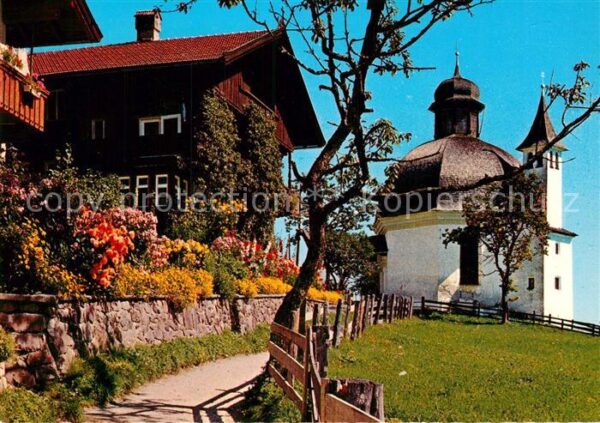 Oberau Wildschoenau Tirol Antonius Kapelle Barock Achteckbau 18.