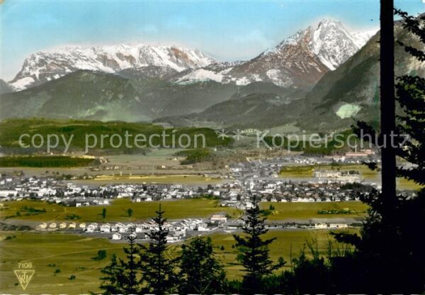 Woergl Tirol Panorama Wilder Kaiser Kaisergebirge