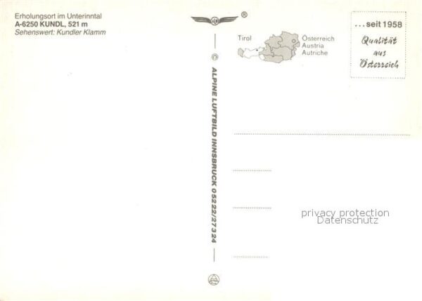 Kundl Erholungsort Unterinntal Brunnen Kirche – Bild 2