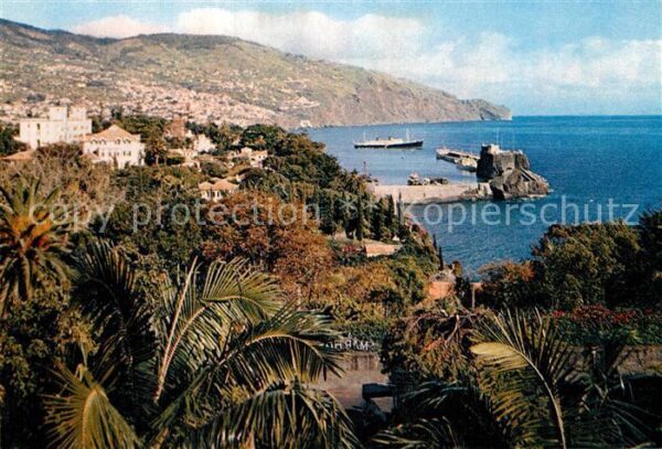 Funchal Panorama Bay from Miramar Hotel