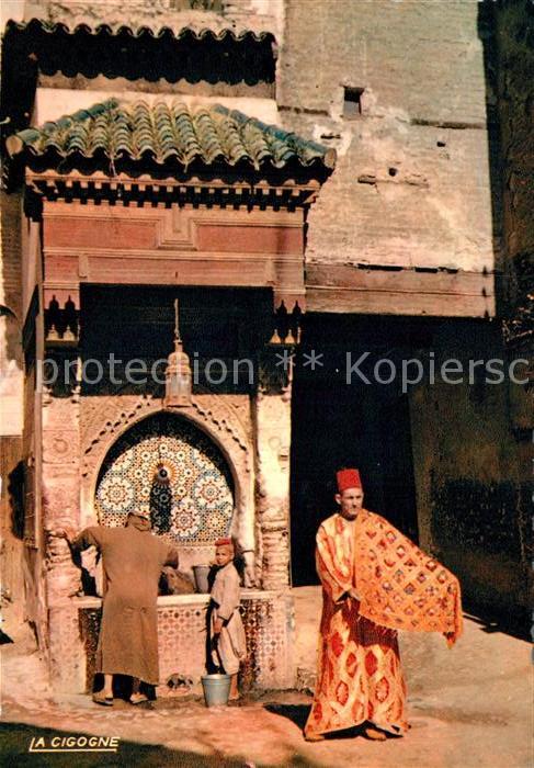 Casablanca Fontaine Nedjarine Scenes et Types