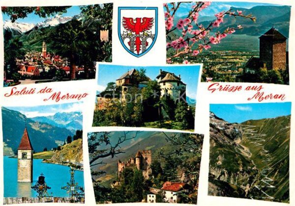 Meran Merano Panorama Castel Tirolo Val Venosta Camp