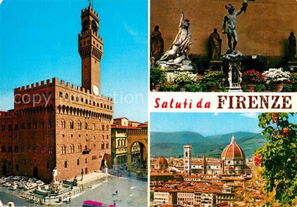 Firenze Florenz Palazzo Vecchio Kathedrale Santa Maria