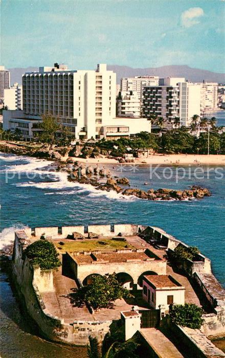 San Juan Puerto Rico Fort San Jeronimo Condado Section