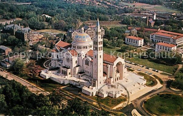 Washington DC Fliegeraufnahme National Shrine Immacul