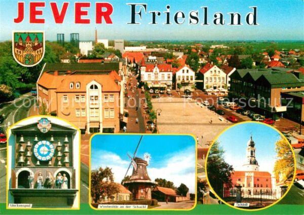 Jever Glockenspiel Schloss Windmühle an der S