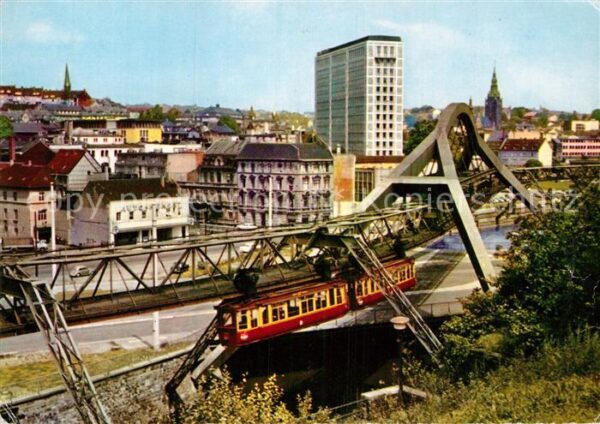 Wuppertal Stadtmiite Schwebebahn