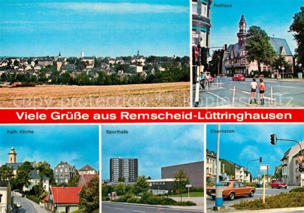 Luettringhausen Rathaus katholische Kirche Sporthalle E