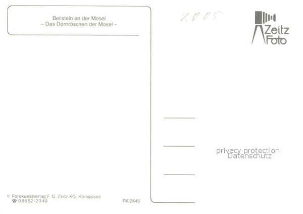 Beilstein Mosel Strassenansicht – Bild 2