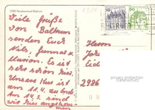 Baltrum Nordseebad Fliegeraufnahme – Bild 2