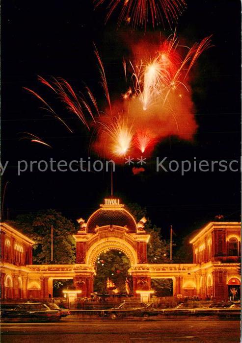 Copenhagen Kobenhavn Tivoli Main Entrance