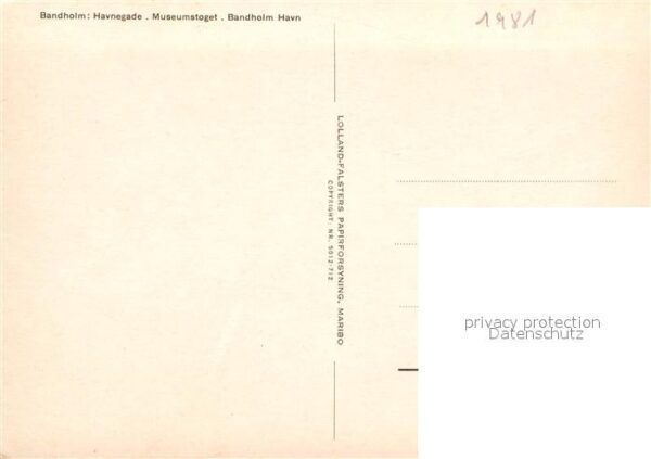 Bandholm Havnegade Museumstoget Havn – Bild 2