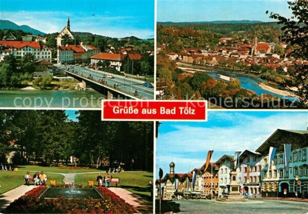 Bad Toelz Park Brücke
