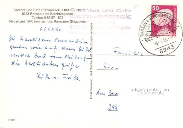 Ramsau Berchtesgaden Gasthof Schwarzeck Skizentrum – Bild 2