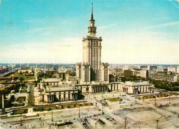 Warszawa Palac Kultury i Nauki