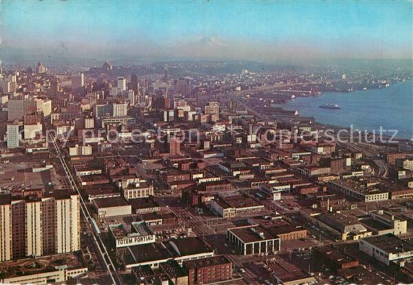 Seattle Main business district Monorail harbour