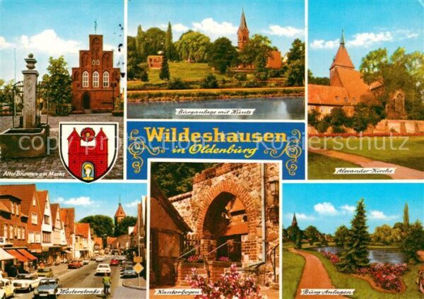 Wildeshausen Burganlage Hunte Kantorbogen Alexander-