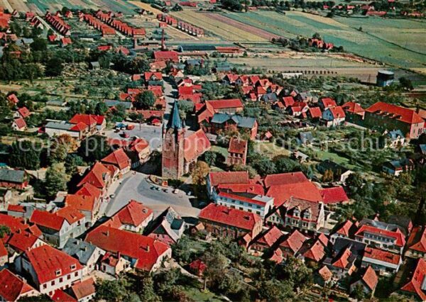 Westerstede Marktplatz Kirche Fliegeraufnahme