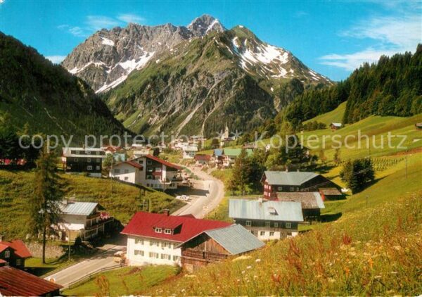 Mittelberg Kleinwalsertal Widderstein