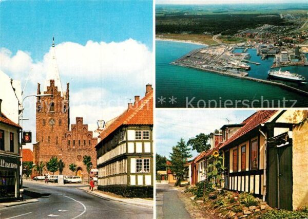 Grenaa Kirken Museet Fliegeraufnahme Havnen Ne