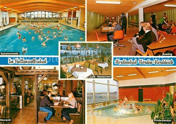Norden Norddeich Ostfriesland Hallenwellenbad Bowling Beerpütt Schwim